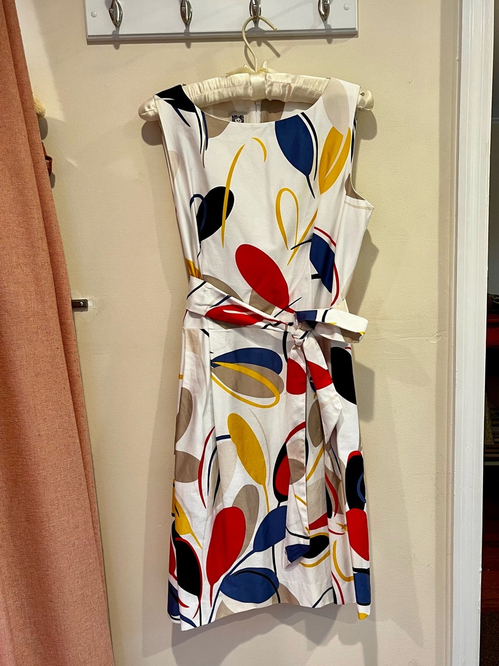 Anne Klein abstract geometric dress size 6